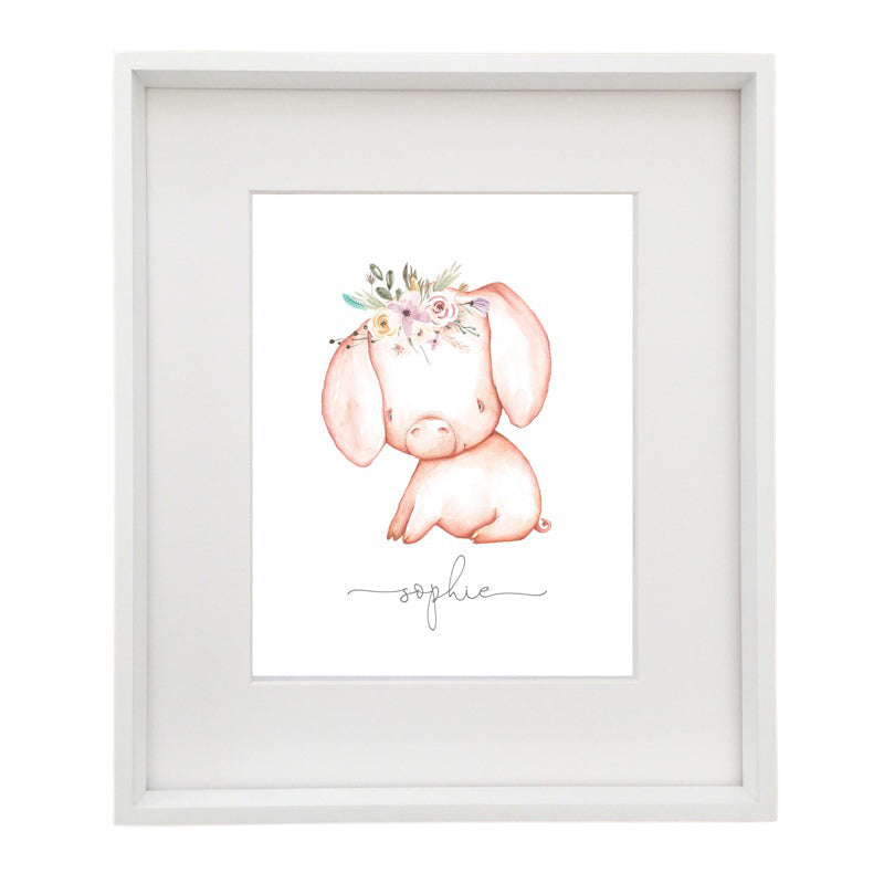 Piglet One Personalised Printable Artwork