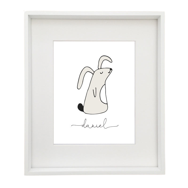 Scandi Seven Personalised Printable Artwork – With Love For Kids