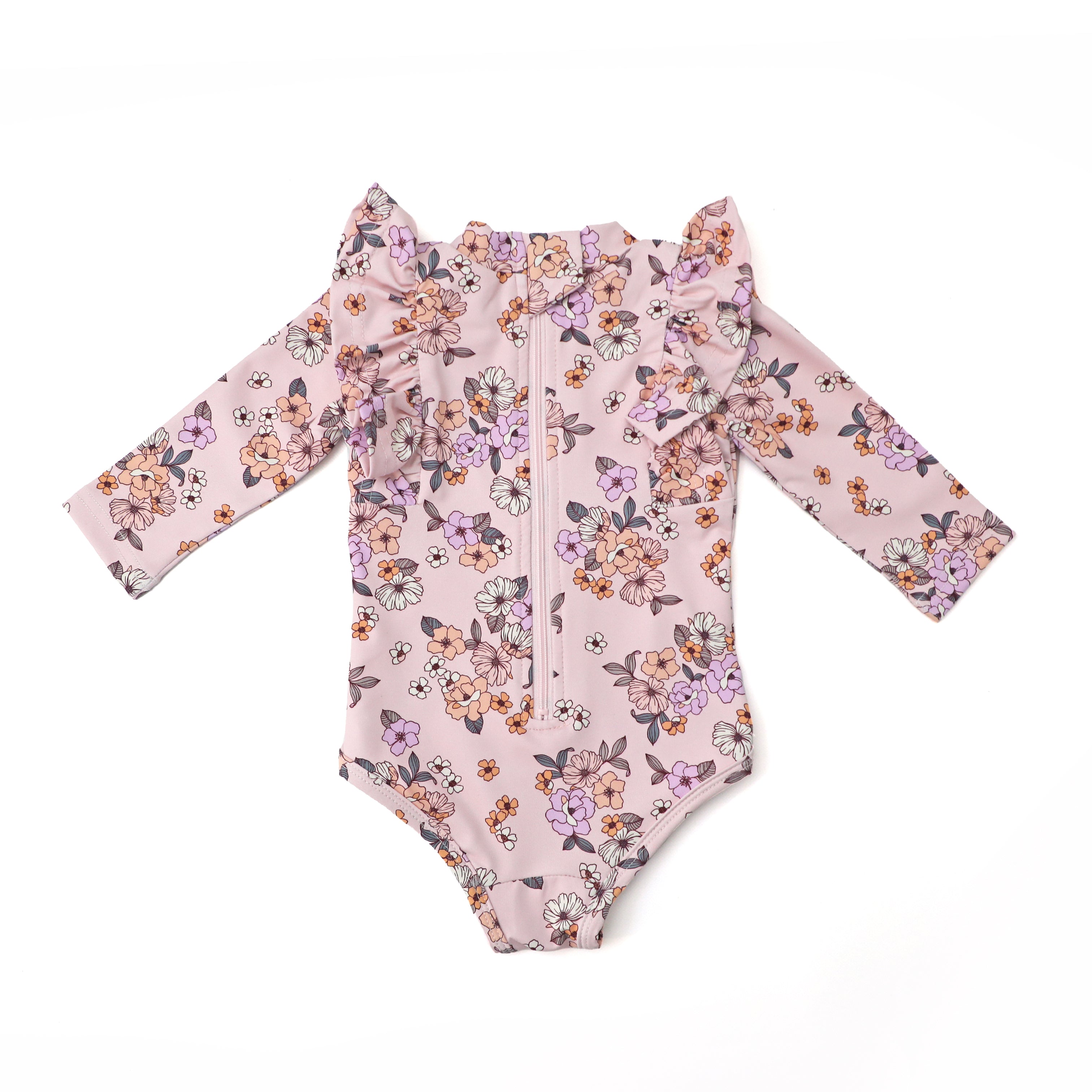 Shimmy Long Sleeve Swimmers - BELLA – With Love For Kids