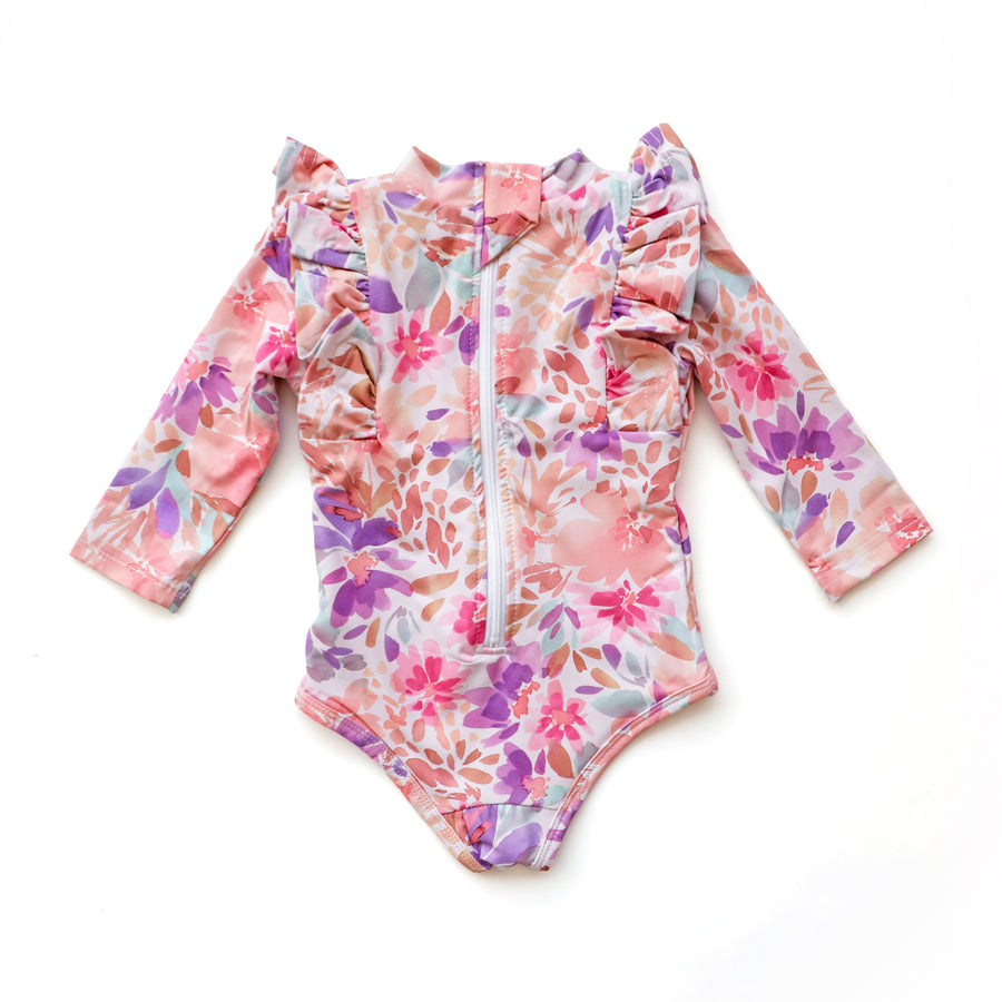 Shimmy Long Sleeve Swimmers - CLEMENCE