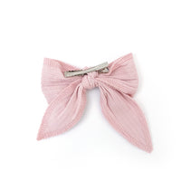 Hair Clip Wide Ribbed - PEARL