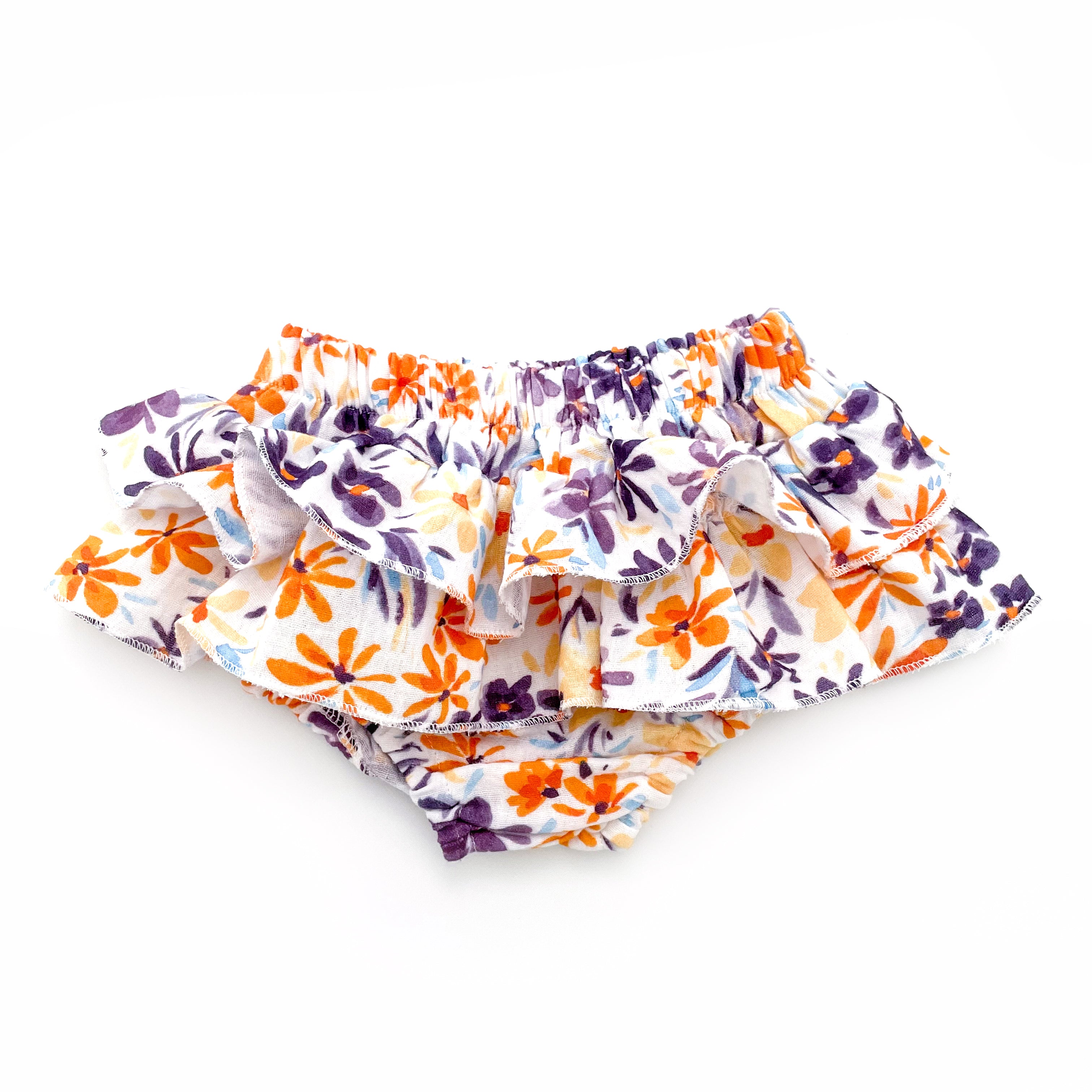COTTON MUSLIN Ruffle Bloomers - ZOE – With Love For Kids