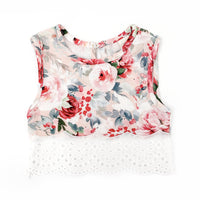 COTTON MUSLIN Lace Top - HOLLY