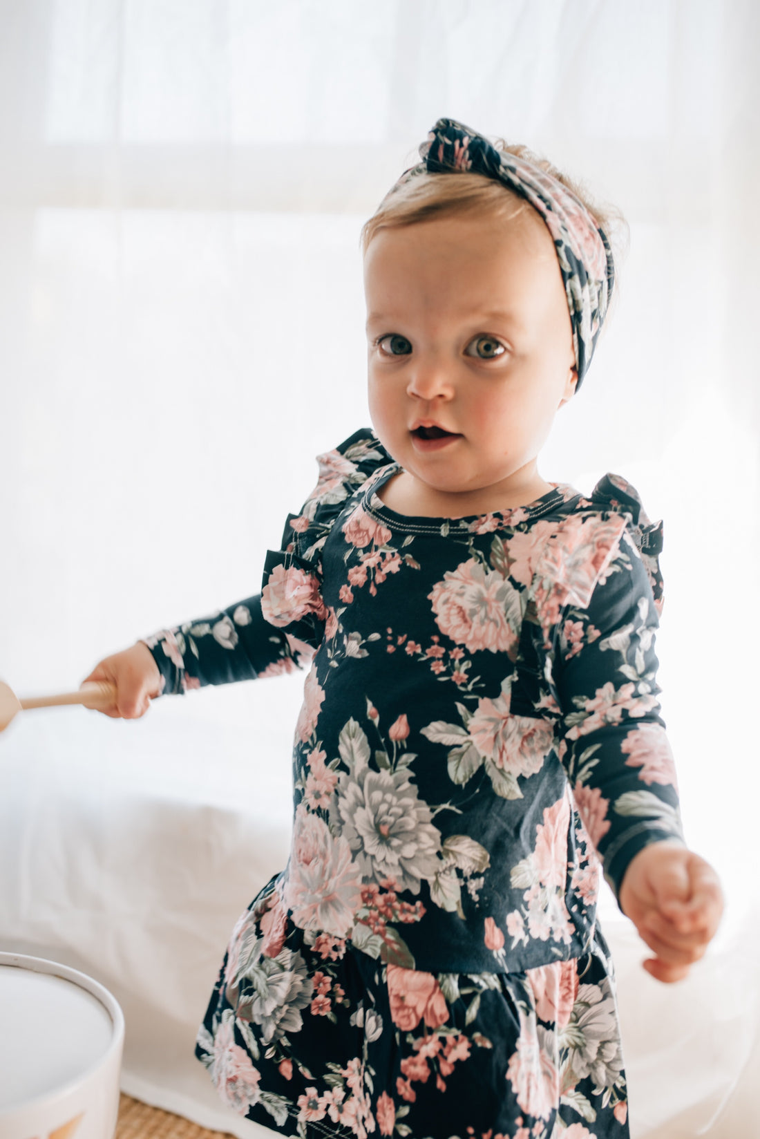 Shimmy Long Sleeve Dress - ADDILYN