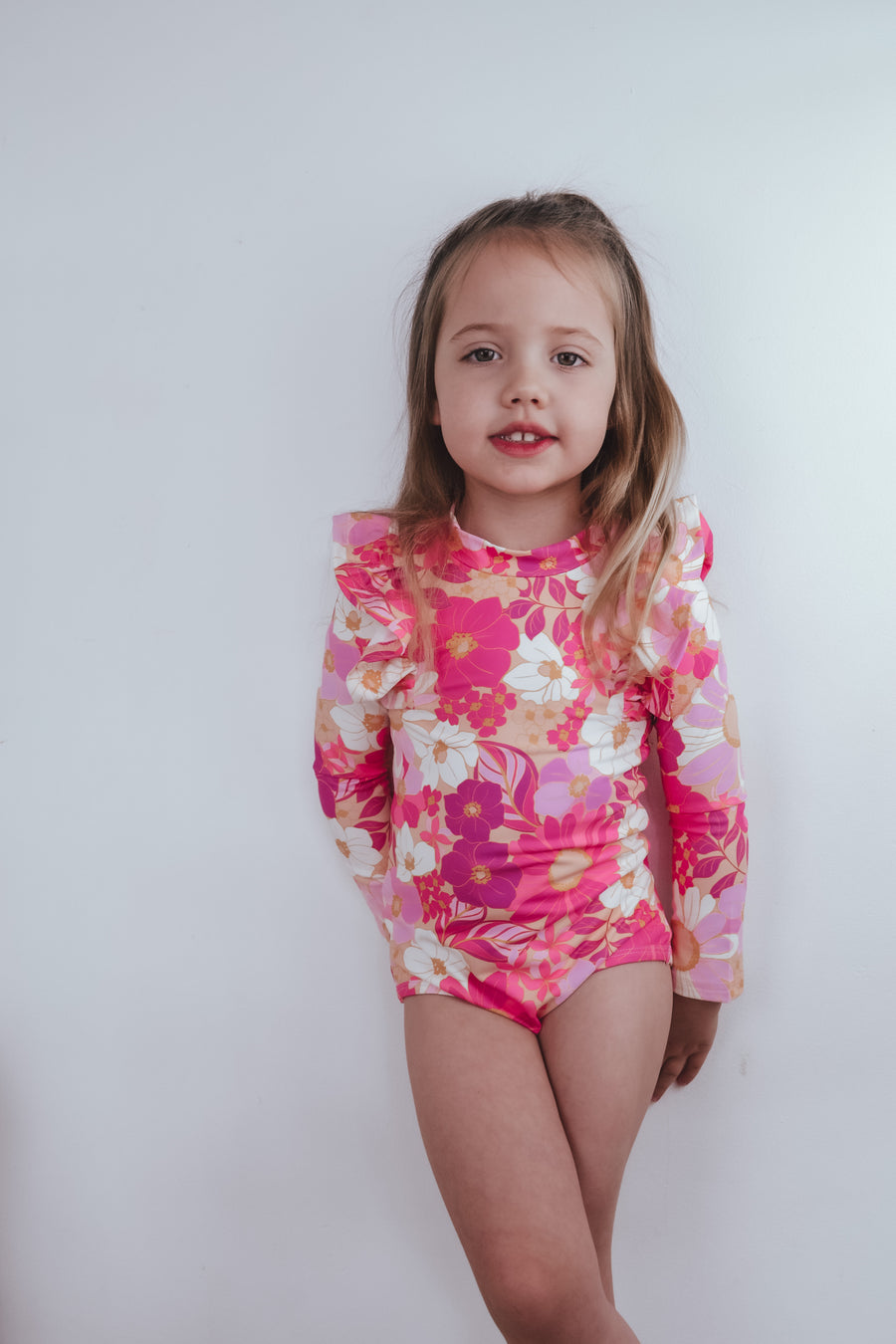 Shimmy Long Sleeve Swimmers - MACKENZIE