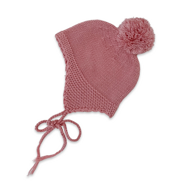 Knitted Beanie - DUSTY PINK