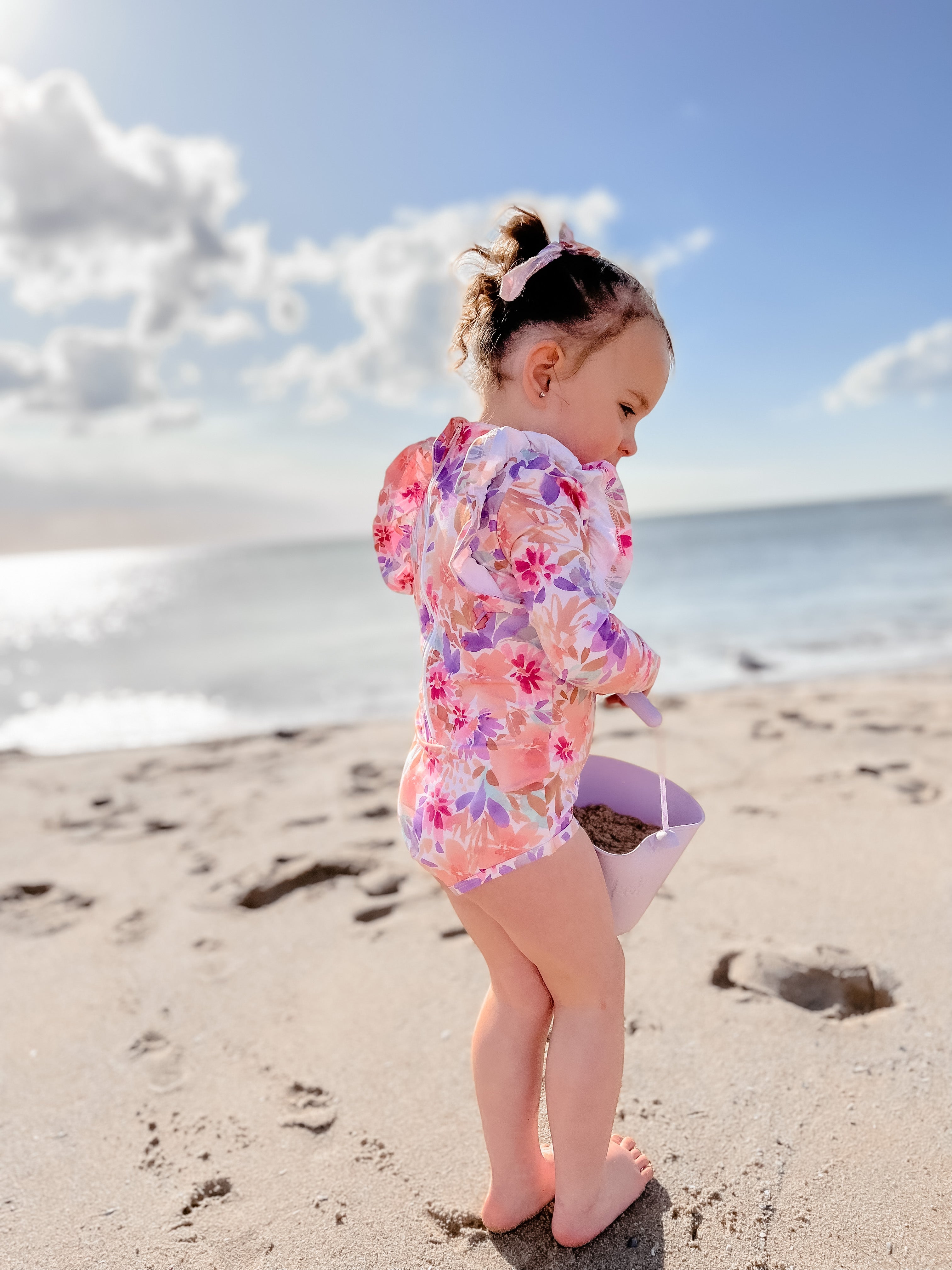 Shimmy Long Sleeve Swimmers - CLEMENCE – With Love For Kids